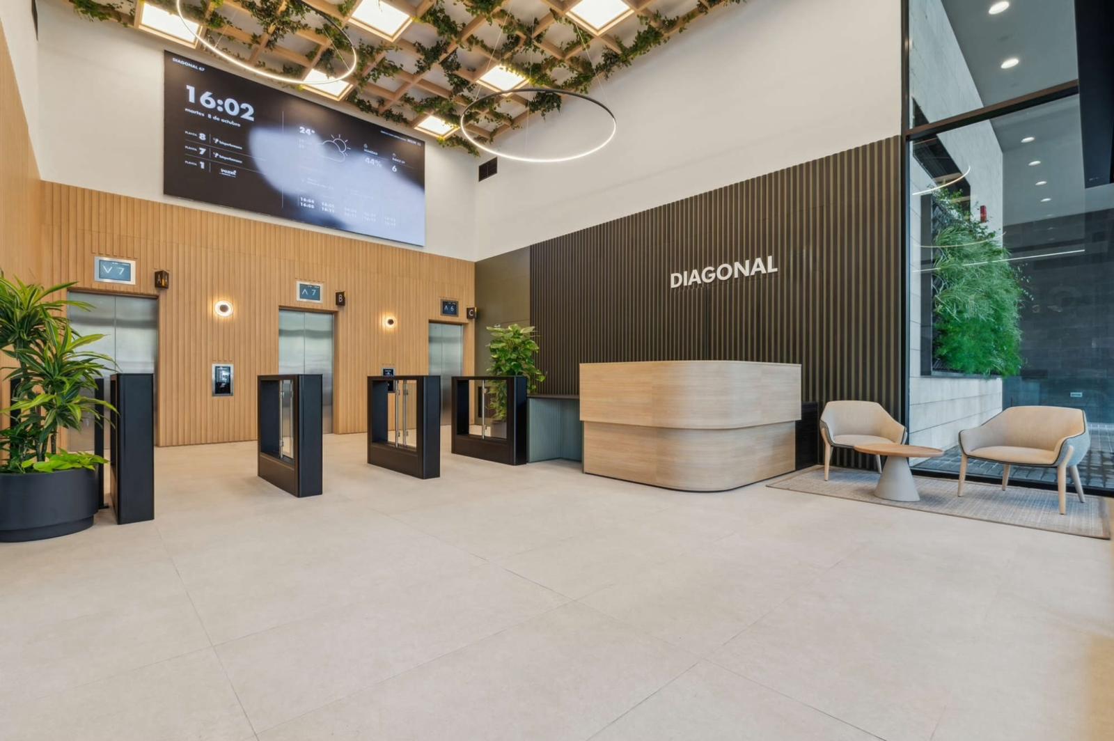 Recepción y Hall